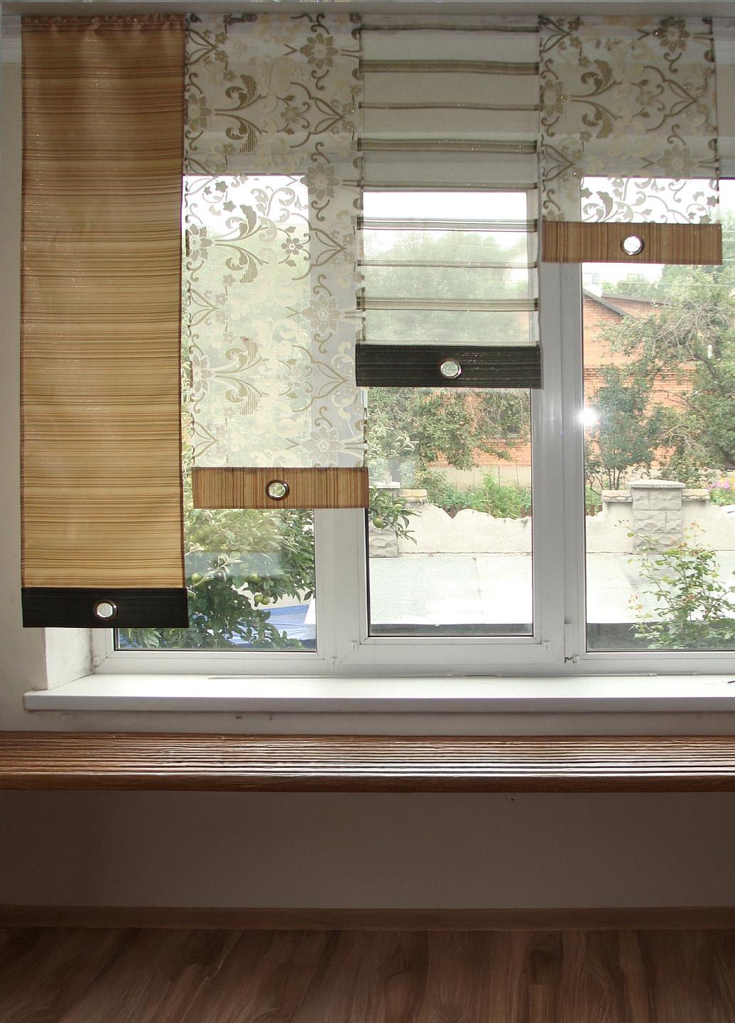 Комплект панельных занавесок Firanka Line 4 шт. карниз 150 см Зеленый с песочным (24_9п) Комплект панельных занавесок Firanka Line 4 шт. карниз 150 см Зеленый с песочным (24_9п)