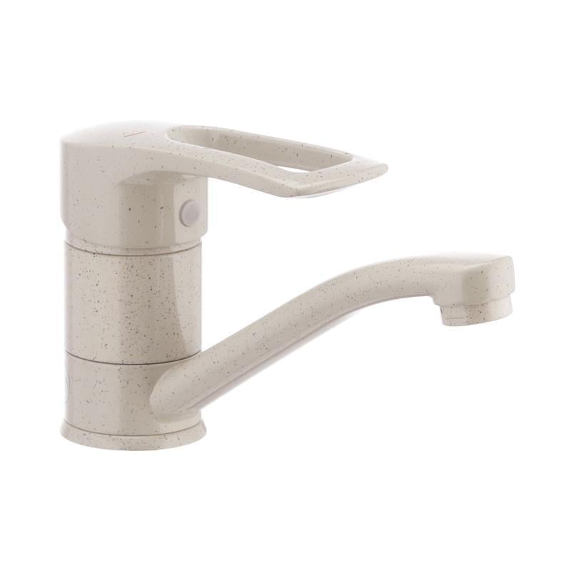 Смеситель для умивальника Haiba HANSBERG 004 Бежевый (HB0187)