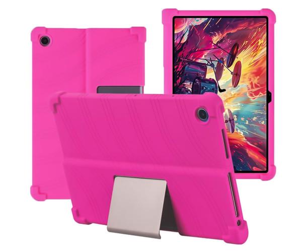 Чехол детский TPU Wawe with Stand для Lenovo Tab Plus 11,5 2024 Розовый