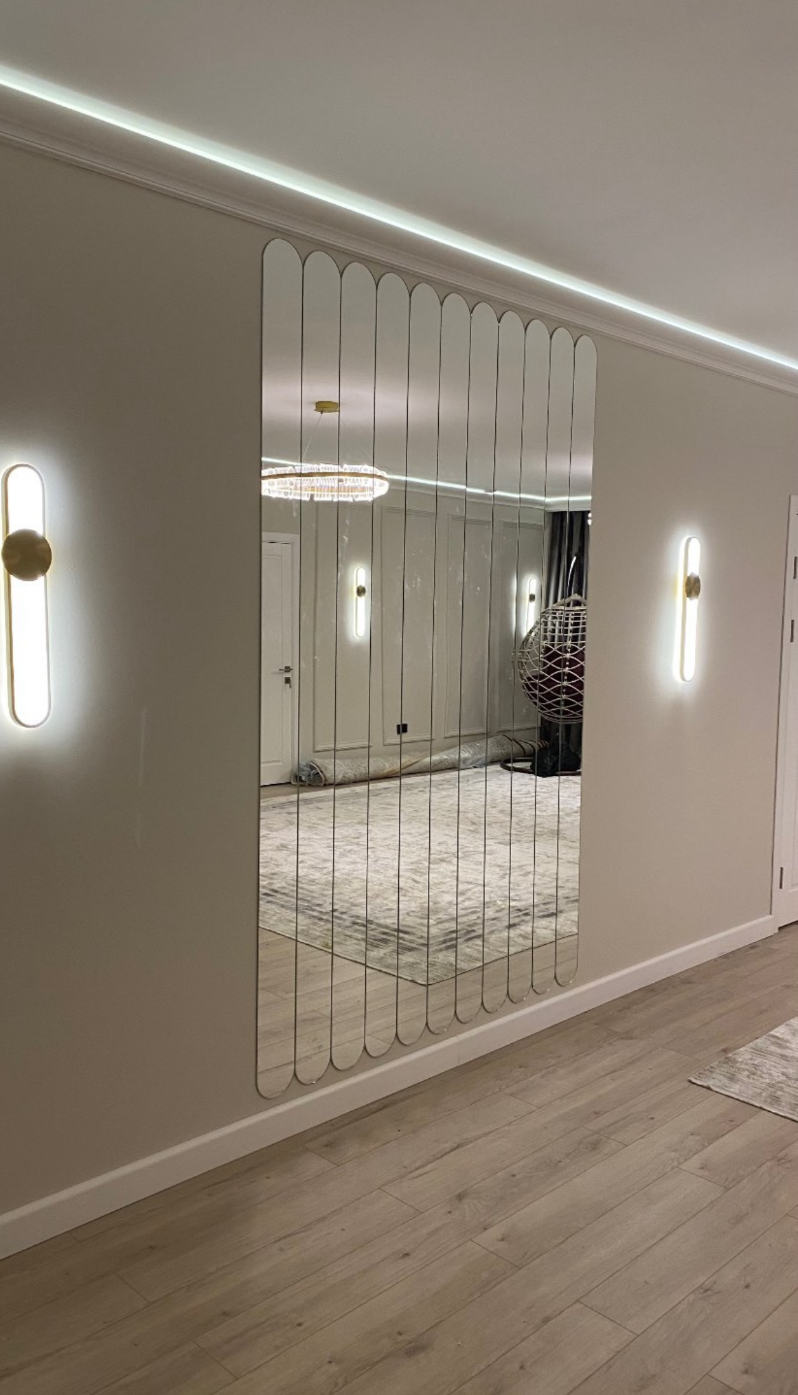 Панно зеркальное Yuf_Glass 2300х1800 мм (144)