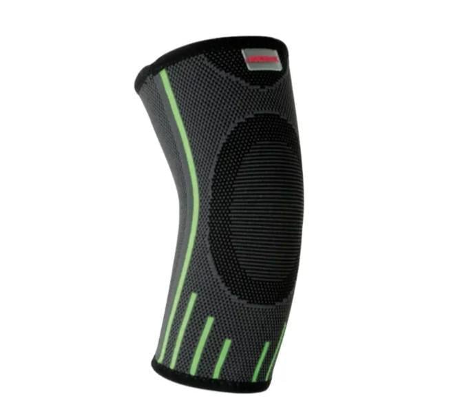 Компресійний налокітник MadMax MFA-283 3D Compressive elbow support S 1 шт. Dark Grey/Neon Green (MFA-283_S)