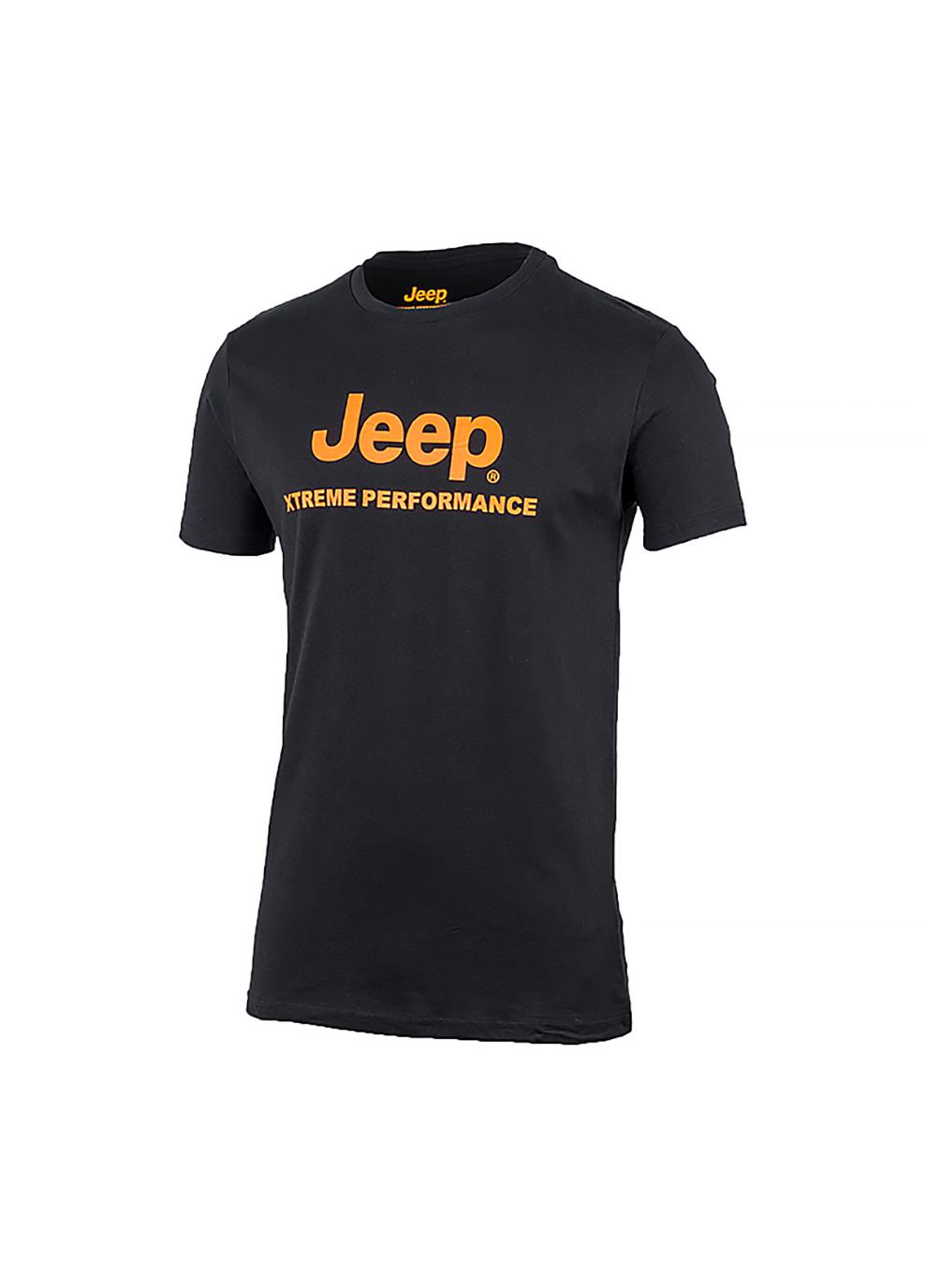 Футболка мужская JEEP T-SHIRT XTREME PERFORMANCE Print JX22A M Черный (O102629-B968 M)