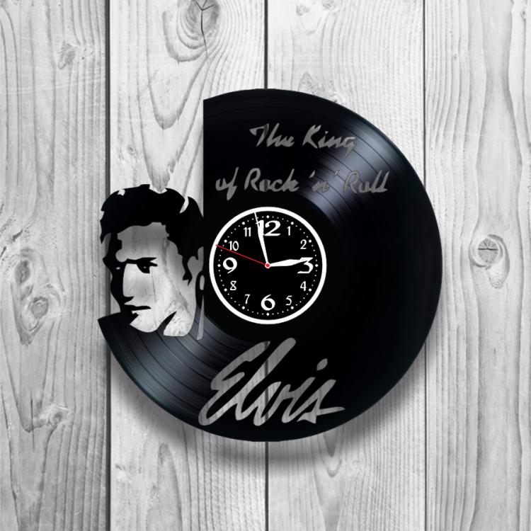 Часы настенные Элвис Пресли 0366 из виниловой пластинки