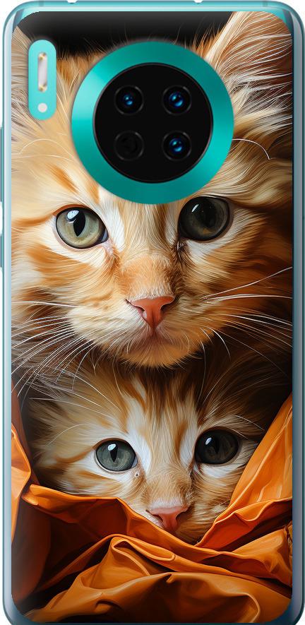 Чехол на Huawei Mate 30 Котики 2 (5664u-1773-42517) Чехол на Huawei Mate 30 Котики 2 (5664u-1773-42517)