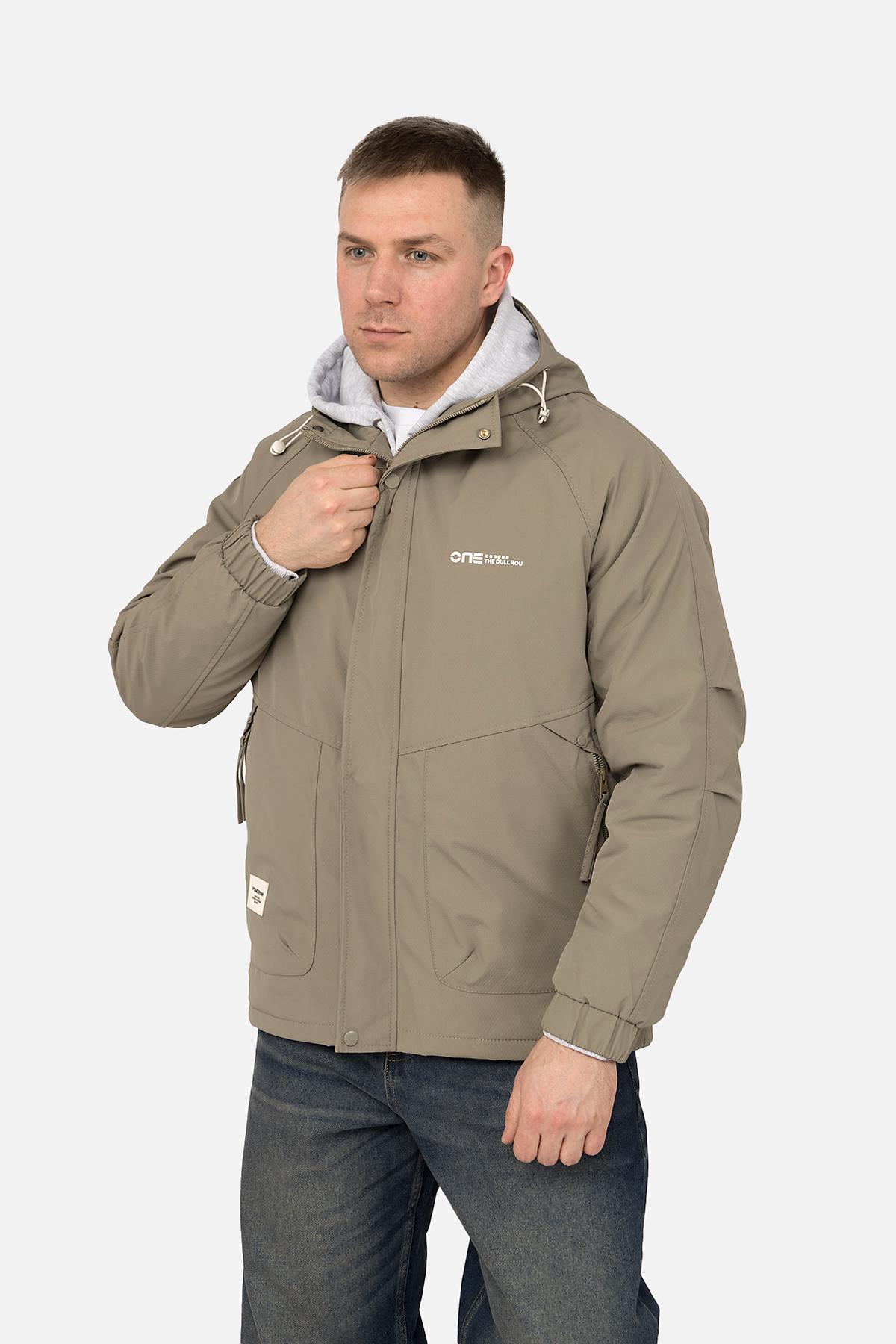 Куртка мужская р. 52 Хаки (SKT001037888) - фото 3 Куртка мужская р. 52 Хаки (SKT001037888) - фото 3