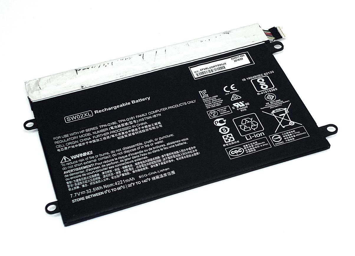 Аккумулятор для ноутбука HP SW02XL X2 210 G2 7,7 V 4221 mAh (080515) Аккумулятор для ноутбука HP SW02XL X2 210 G2 7,7 V 4221 mAh (080515)