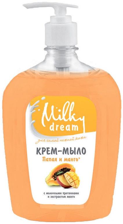 Крем-мило рідке Milky Dream Папайя та Манго дозатор 1000 мл