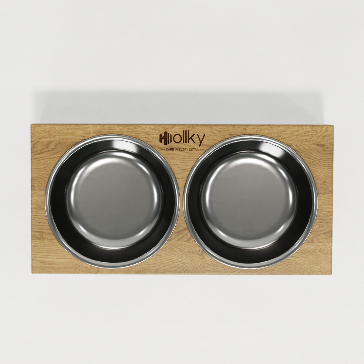 Миски на подставке для маленьких собак и котов Hollky Base XS 2х0,25 л (BXS-28145-WHNT) - фото 5 Миски на подставке для маленьких собак и котов Hollky Base XS 2х0,25 л (BXS-28145-WHNT) - фото 5