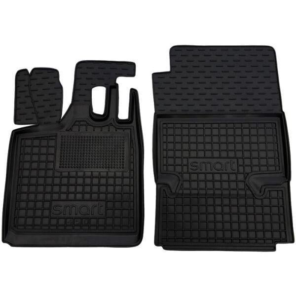 Коврики автомобильные в салон AVTO-Gumm для Smart 450 1998-06 полиуретан Черный (11456 Avto-Gumm)