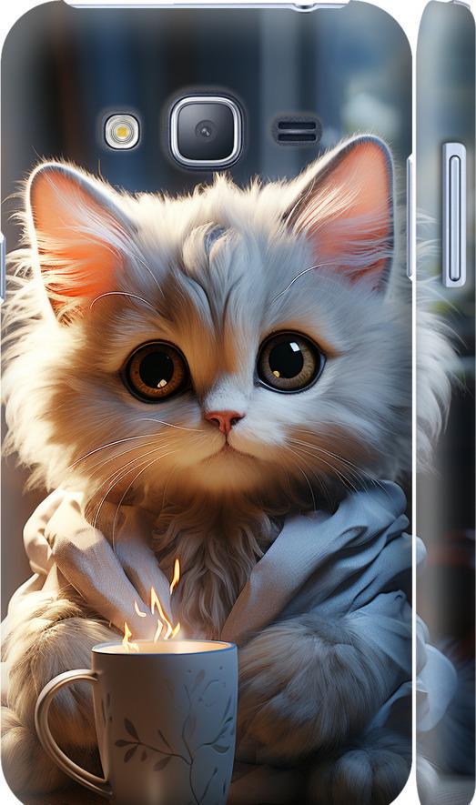 Чехол на Samsung Galaxy J3 Duos (2016) J320H White cat (5646m-265-42517) Чехол на Samsung Galaxy J3 Duos (2016) J320H White cat (5646m-265-42517)