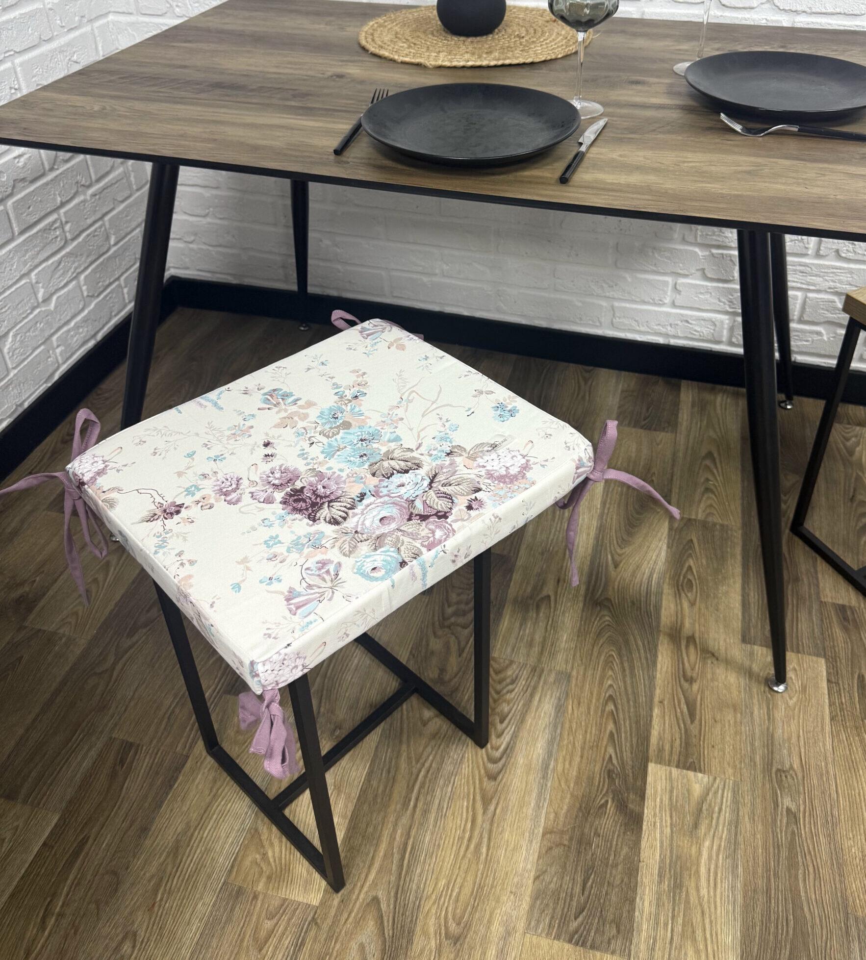 Сиденье Comfort Home Nude flowers на стул 40х40х8 см (5054623)