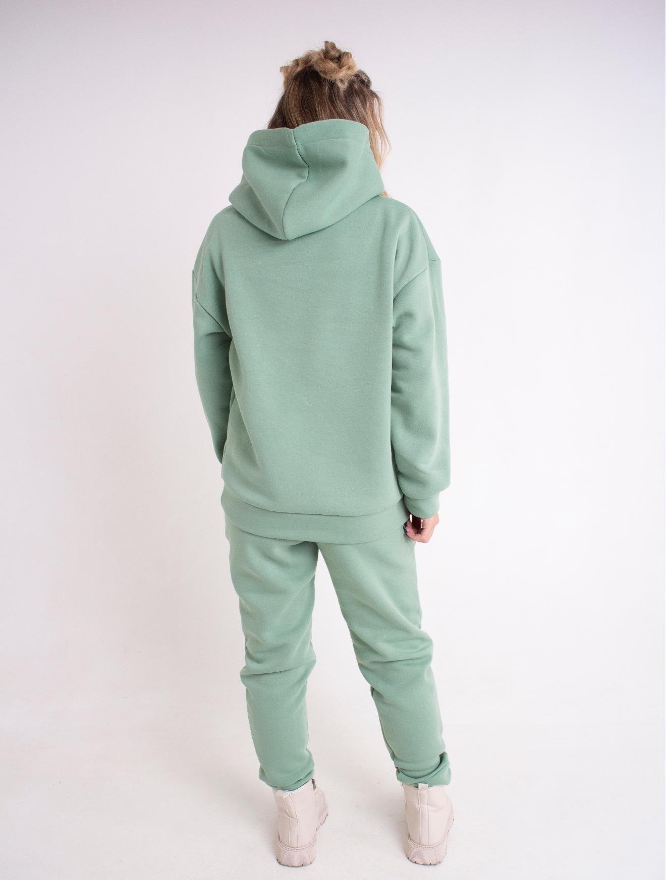 Спортивный костюм женский Олли на флисе р. 48 Мятный - фото 3