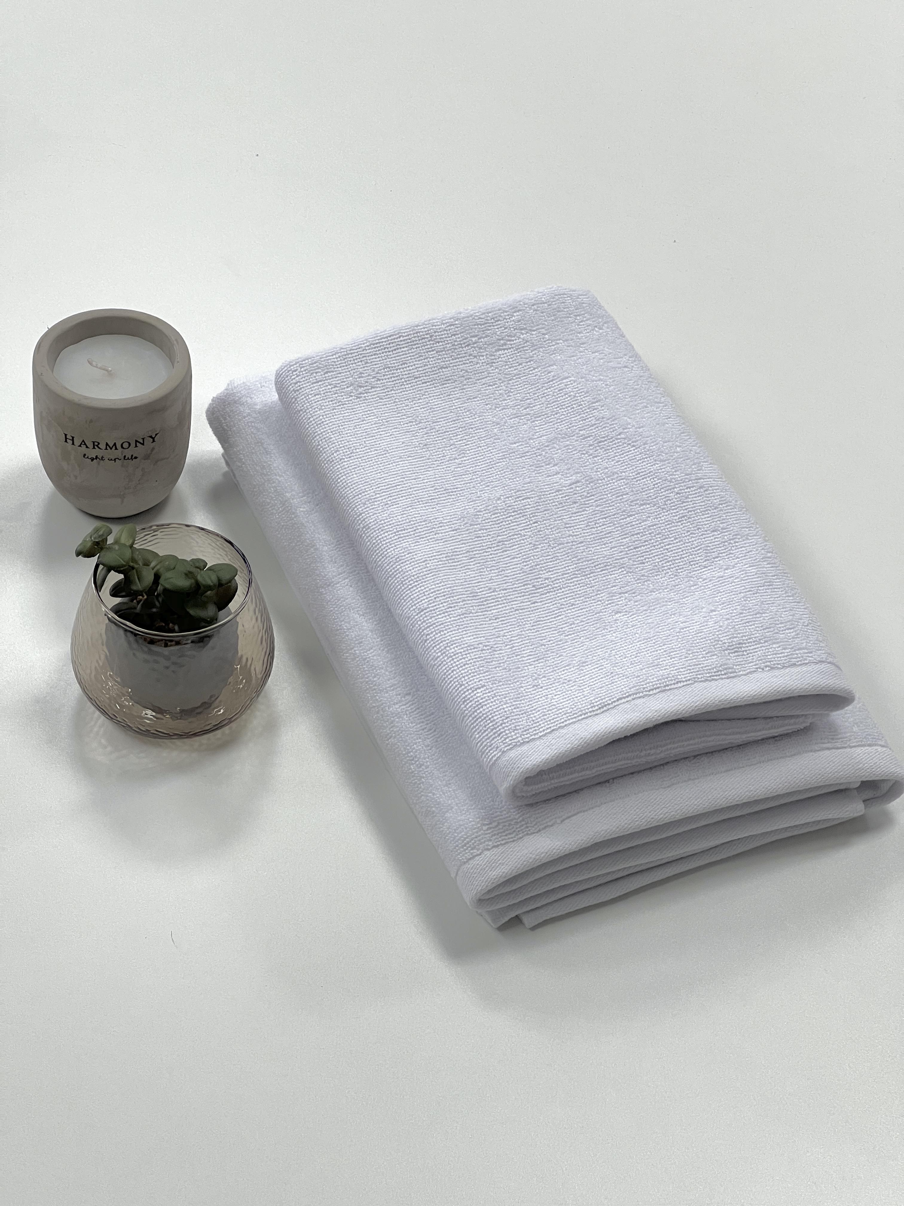 Комплект полотенец Ideal Textile однотонных 50х90/70х140 см 400 г/м2