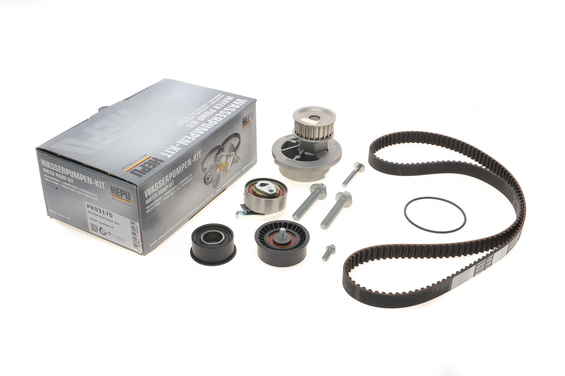 Комплект ГРМ с помпой Opel Astra F/Vectra B 1.4/1.6 16V 94-05 169x20 помпа P317 (PK03170 HEPU) Комплект ГРМ с помпой Opel Astra F/Vectra B 1.4/1.6 16V 94-05 169x20 помпа P317 (PK03170 HEPU)