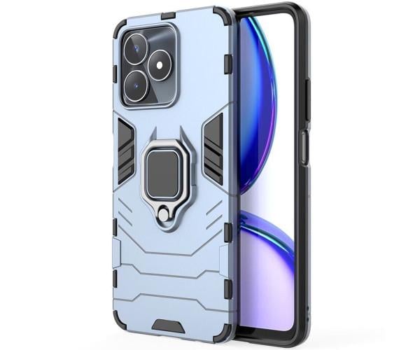 Чехол накладка Ricco Black Panther Armor для Realme C51 / Realme C53 / Realme Note 50 Синий