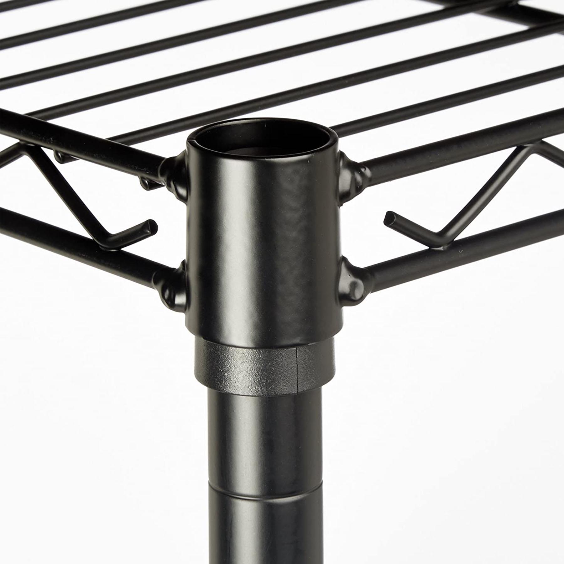 Стеллаж металлический 4 полки 90х35х120 см (3000000003) - фото 2 Стеллаж металлический 4 полки 90х35х120 см (3000000003) - фото 2