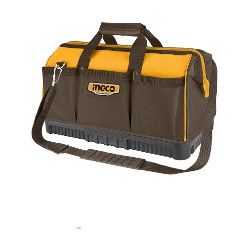 Сумка для инструмента INGCO INDUSTRIAL пластиковое дно 17 карманов 600x230x350 мм (000245587)