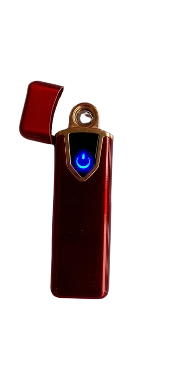 Запальничка спіральна USB LXH-1 USB зарядка Червоний (2413А)