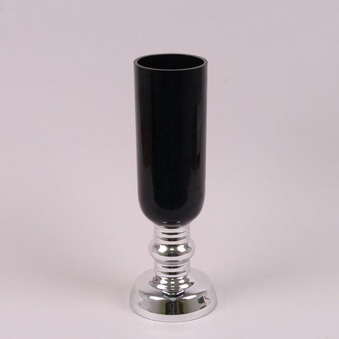 Подсвечник стеклянный Flora H-39 см (26837)