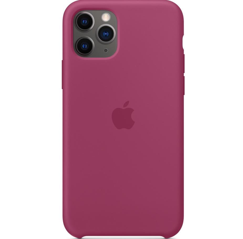 Силиконовый чехол-накладка Apple Silicone Case for iPhone 11 Pro, Pomegranate (HC)