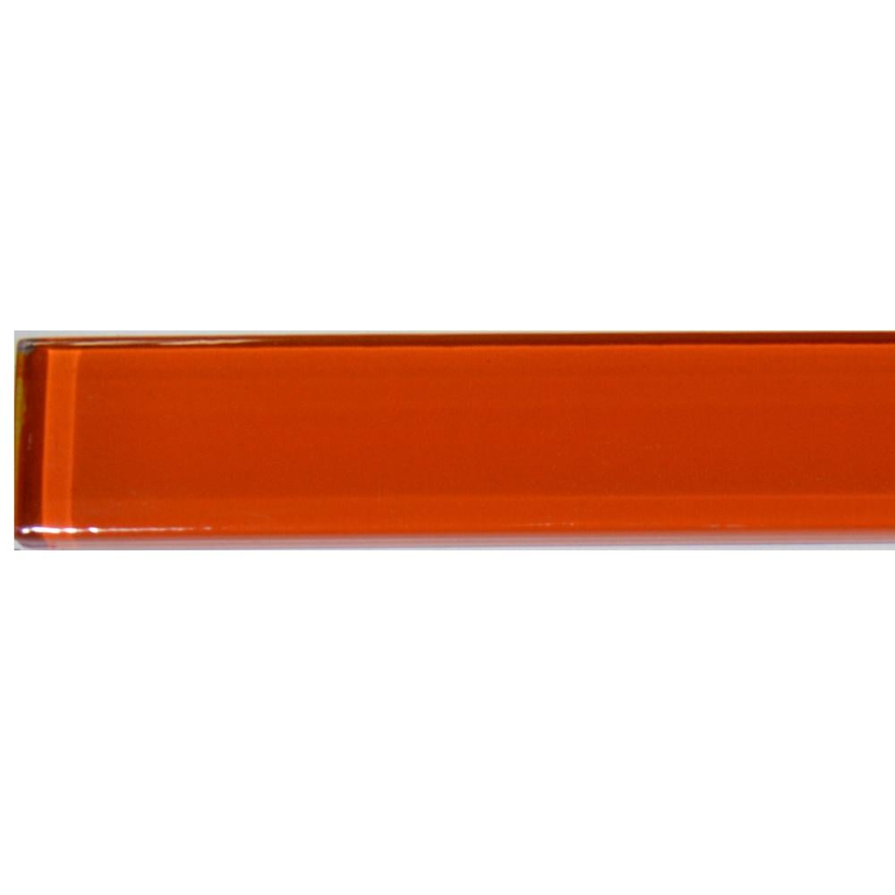 Фриз стеклянный Kotto Ceramica GF 4513 25x450x8 мм Orange - фото 3