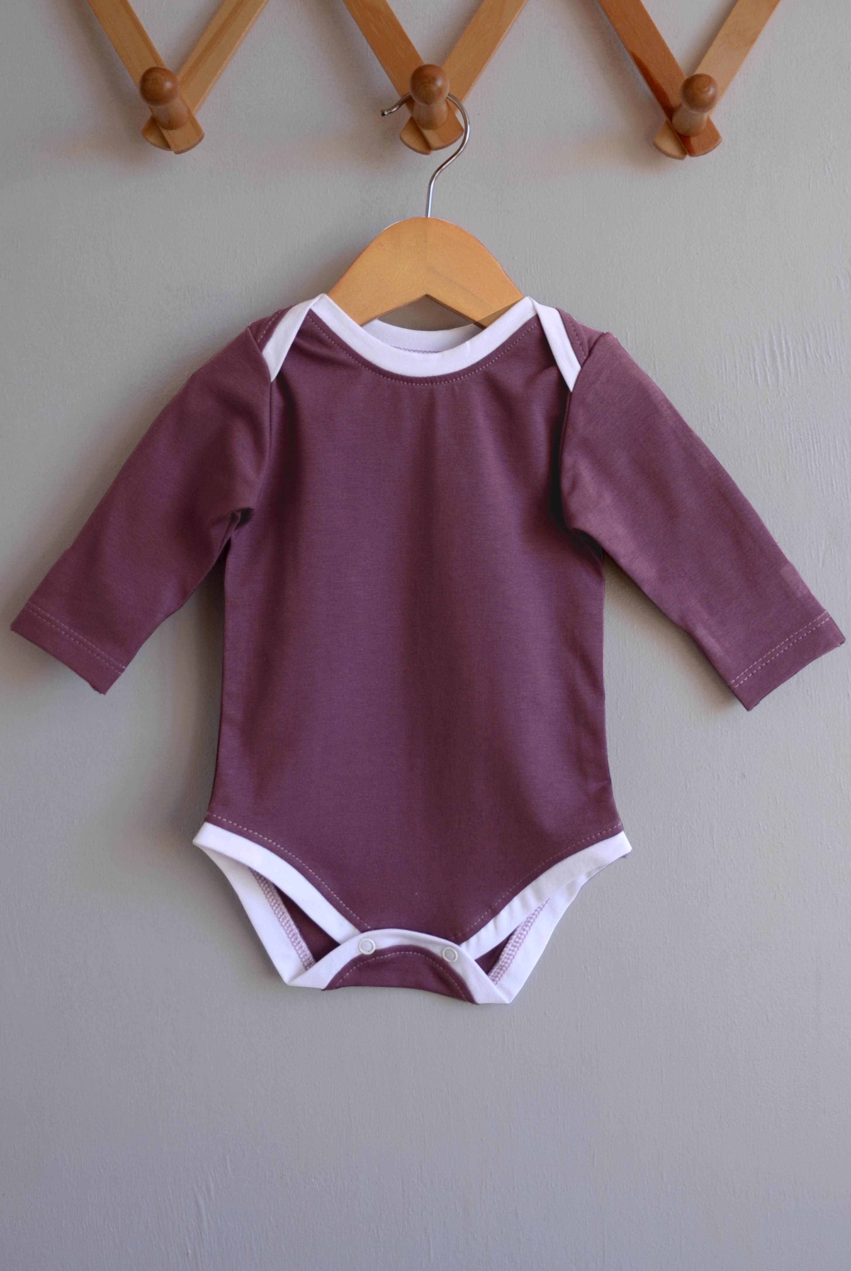 Боди детское унисекс Mwing Amsterdam 56 см Темный визон