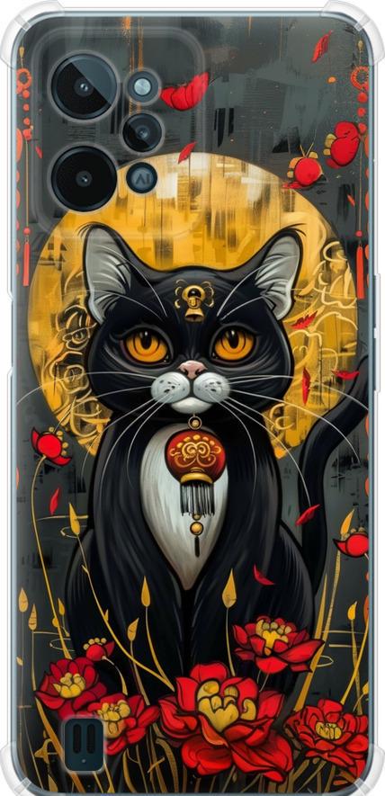 Чехол на Realme C31 China Cat (6134sp-2593-42517)