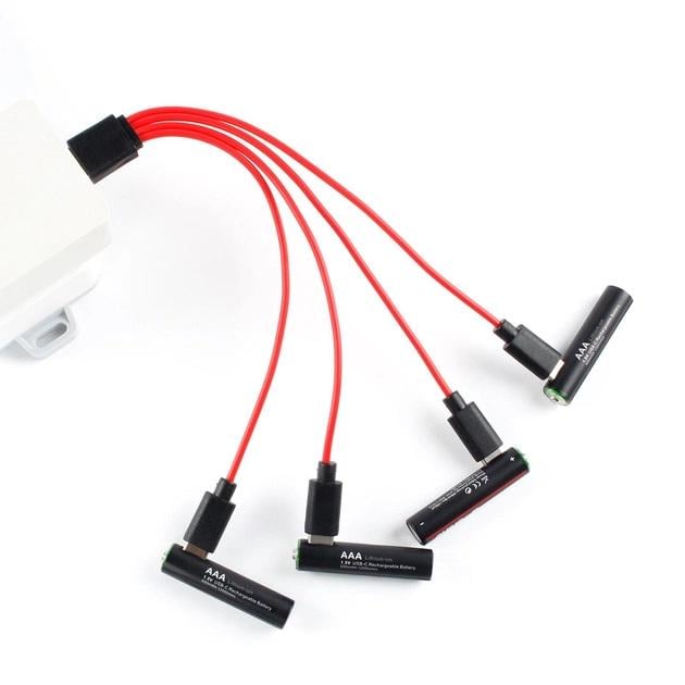 Аккумулятор SOSHINE AAA/LR03 1,5V 600 mWh Type-C Li-ion (104068) - фото 8
