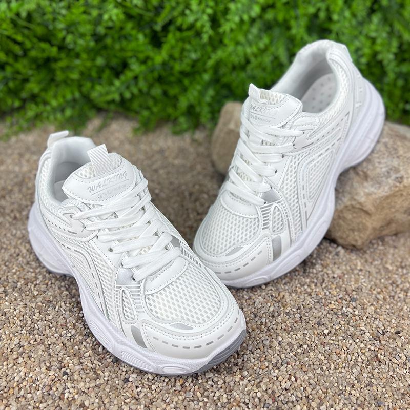 Кросівки жіночі комбіновані сітка Е-006075-1 p. 36 23 см Білий