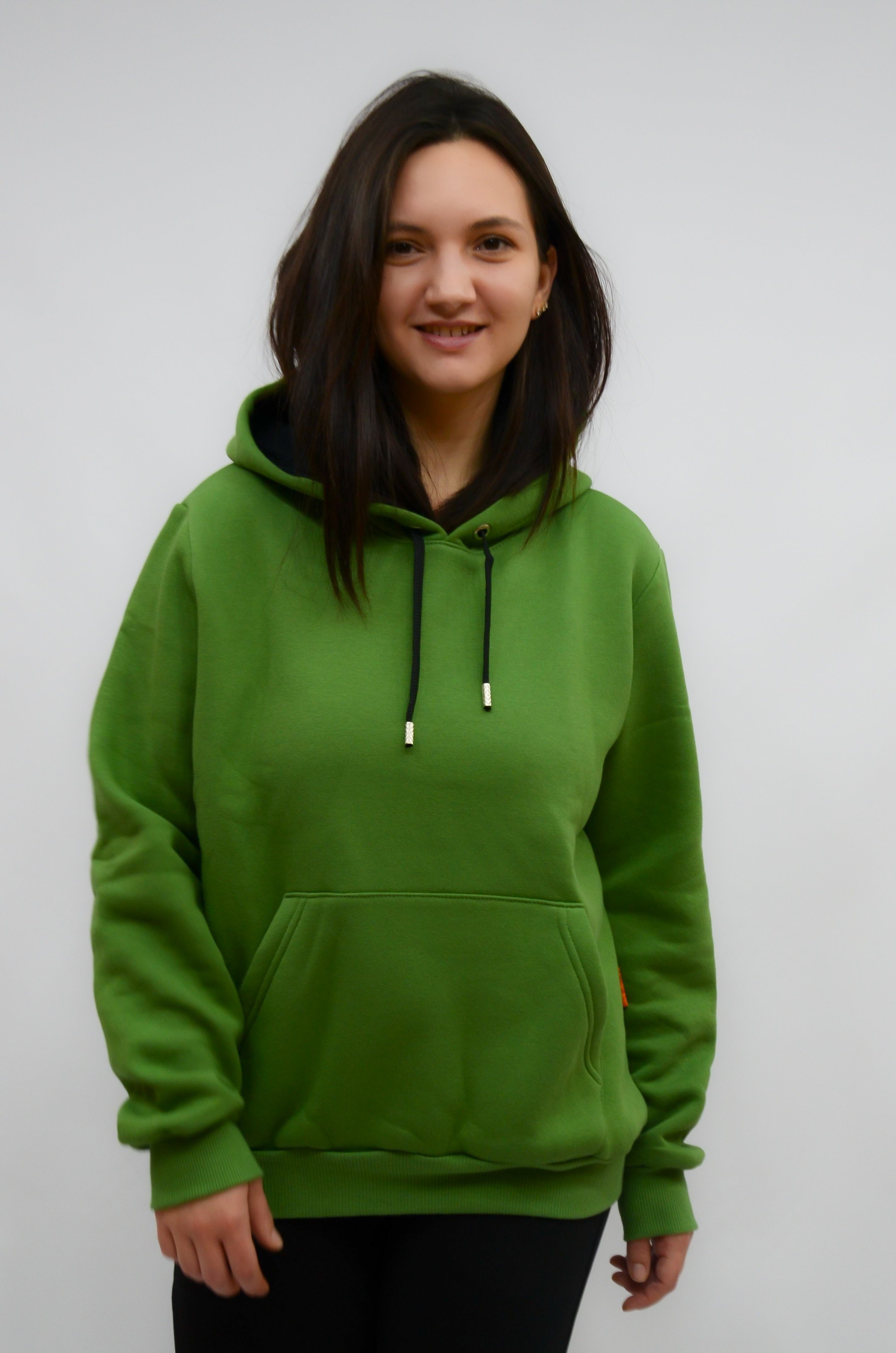 Худи-кенгуру женское Ballet Grace теплое на флисе S Оливковый 0680 - фото 1 Худи-кенгуру женское Ballet Grace теплое на флисе S Оливковый 0680 - фото 1