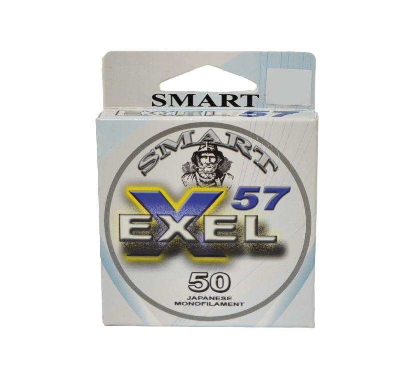 Леска Smart Exel 57 50 м 0,12 мм 2,8 кг Прозрачный (1013-1300.32.55)