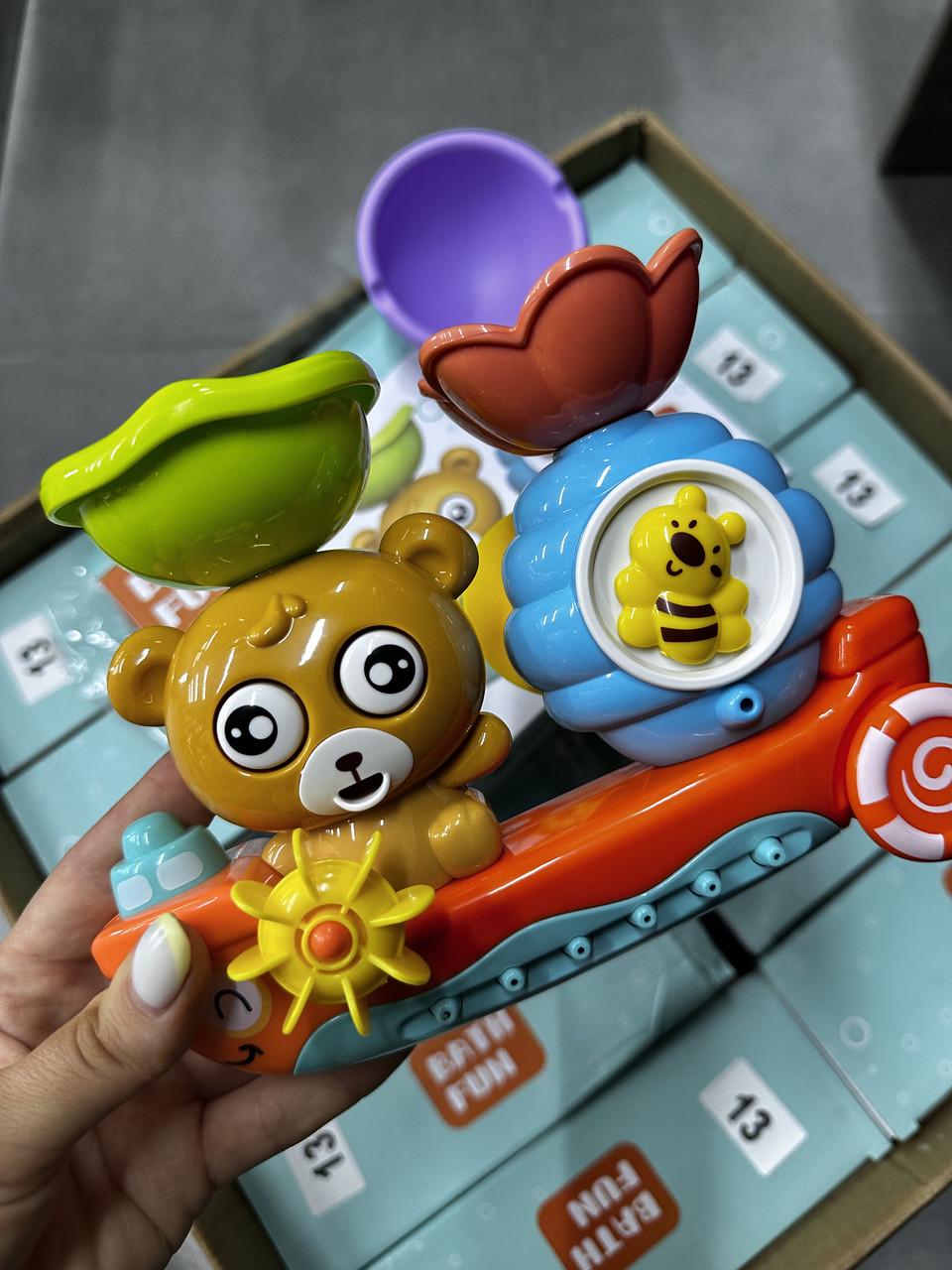 Интерактивная водная игрушка для ванны Корабль с мишкой (13) - фото 3 Интерактивная водная игрушка для ванны Корабль с мишкой (13) - фото 3