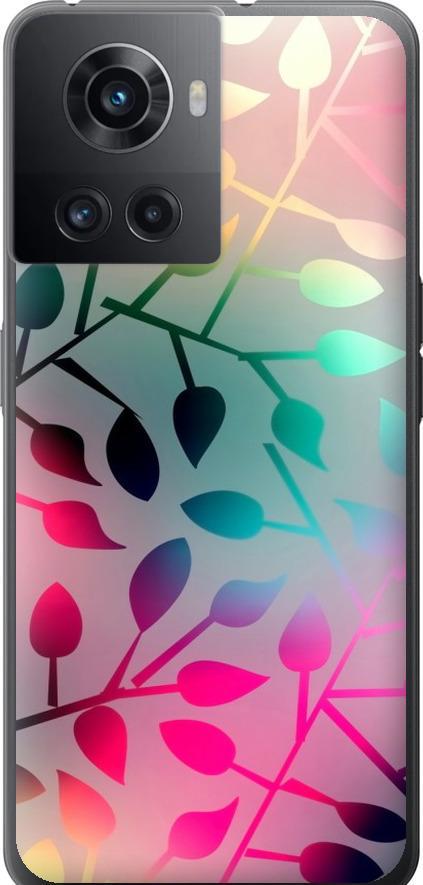 Чехол на OnePlus Ace Листья (2235u-2953-42517)
