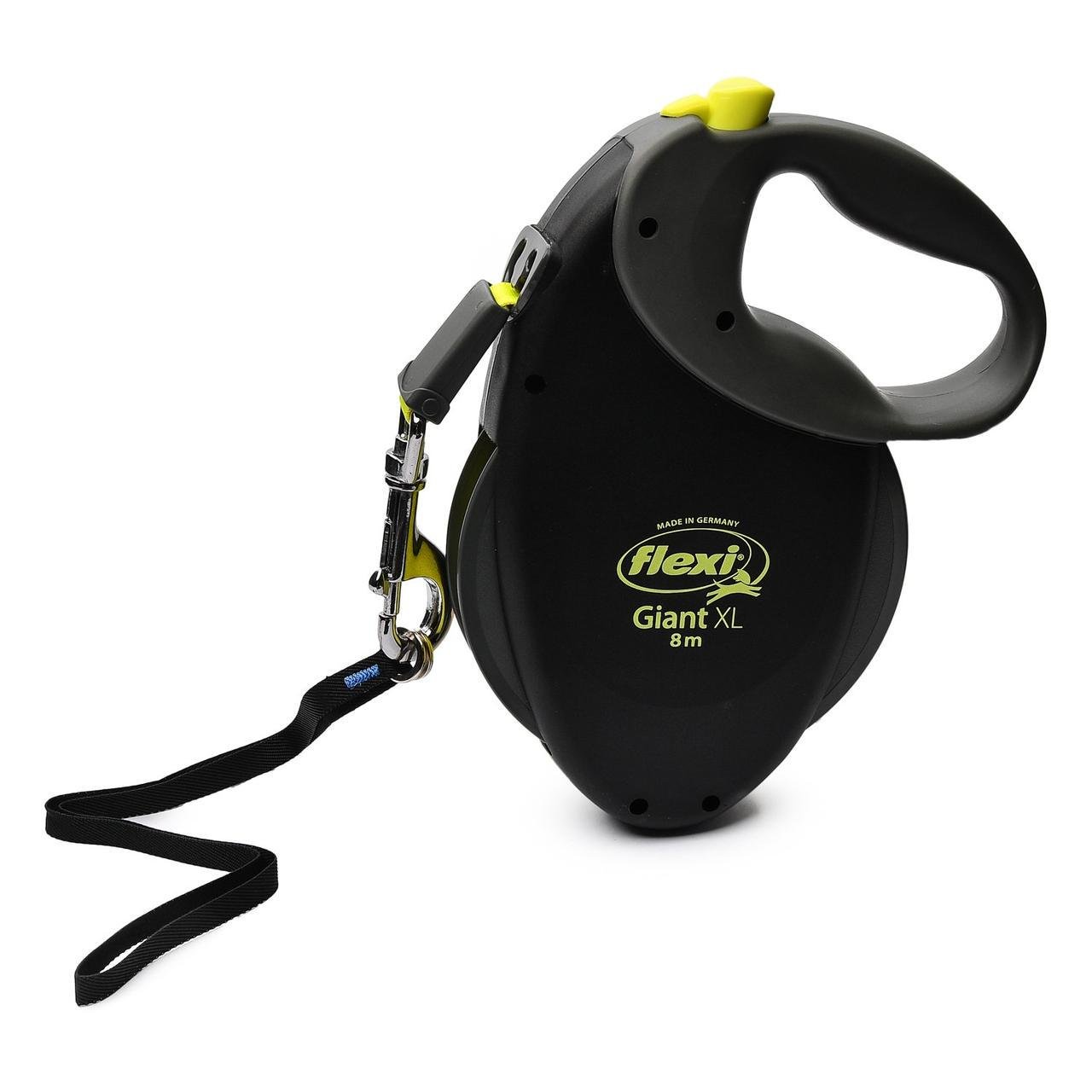 Поводок-рулетка Flexi Giant Neon для собак до 75 кг с лентой 8 м XL (1337515165)