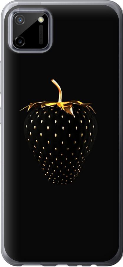 Чехол на Realme C11 2020 Черная клубника (3585u-2031-42517)