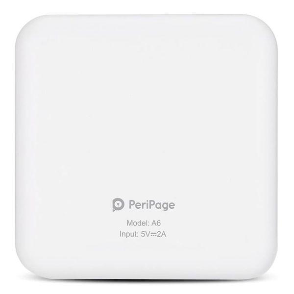 Портативный термопринтер PeriPage А6 79х79х42 мм Белый - фото 3 Портативный термопринтер PeriPage А6 79х79х42 мм Белый - фото 3