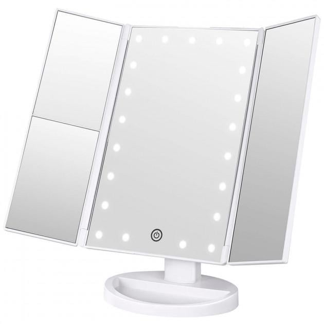 Дзеркало косметичне з LED підсвічуванням Superstar Magnifying Mirror