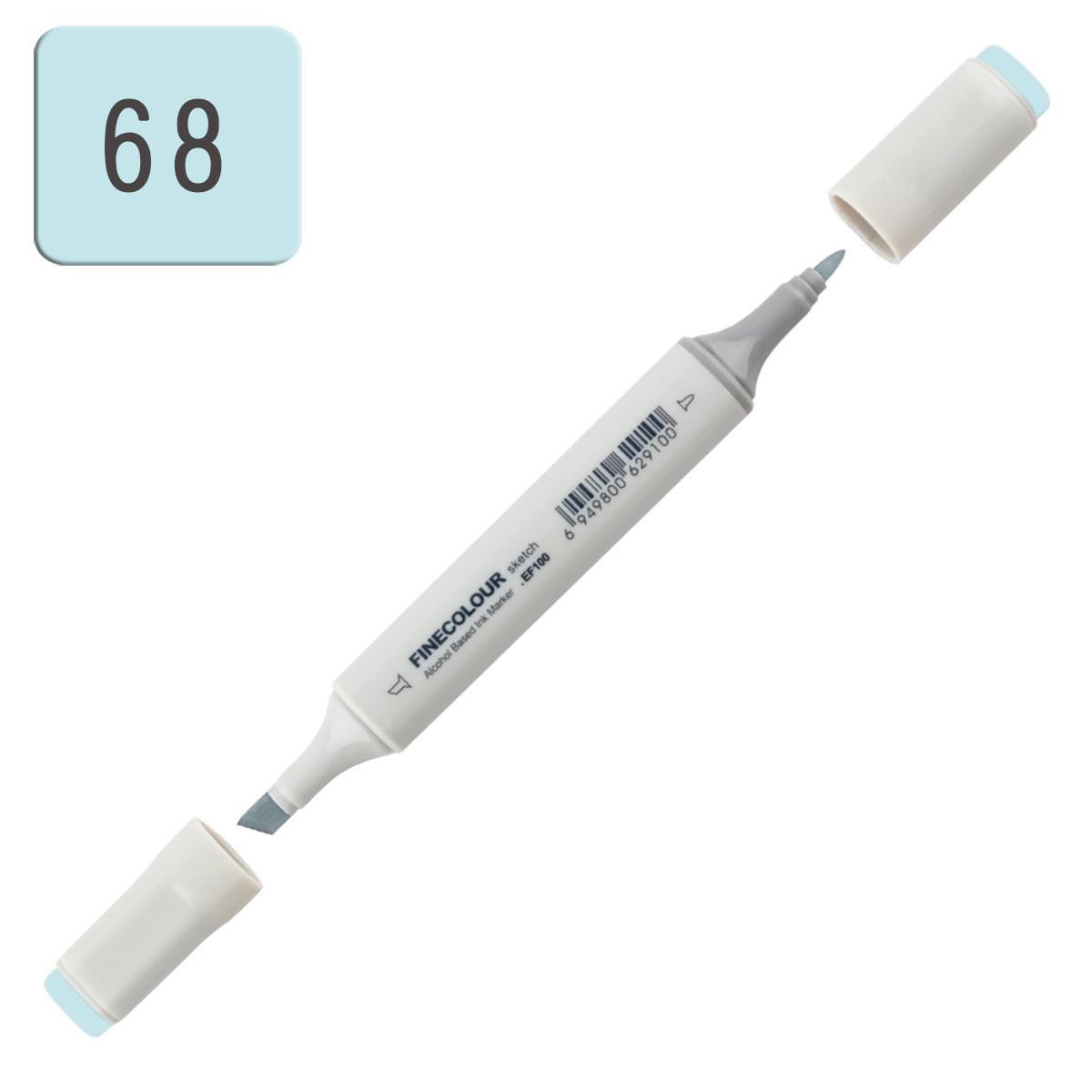 Маркер спиртовой Finecolour Sketchmarker 068 BG68 Синий (EF100-68)