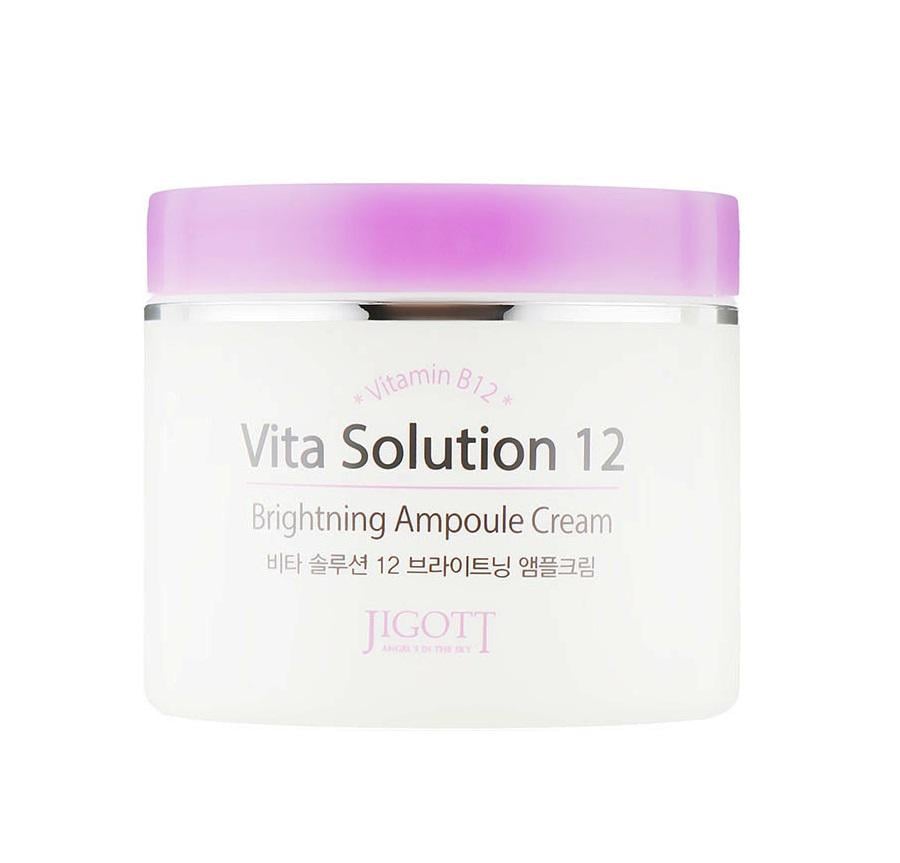 Крем для лица Jigott Vita Solution 12 Brightening Ampoule Cream 100 мл (8809541280672)