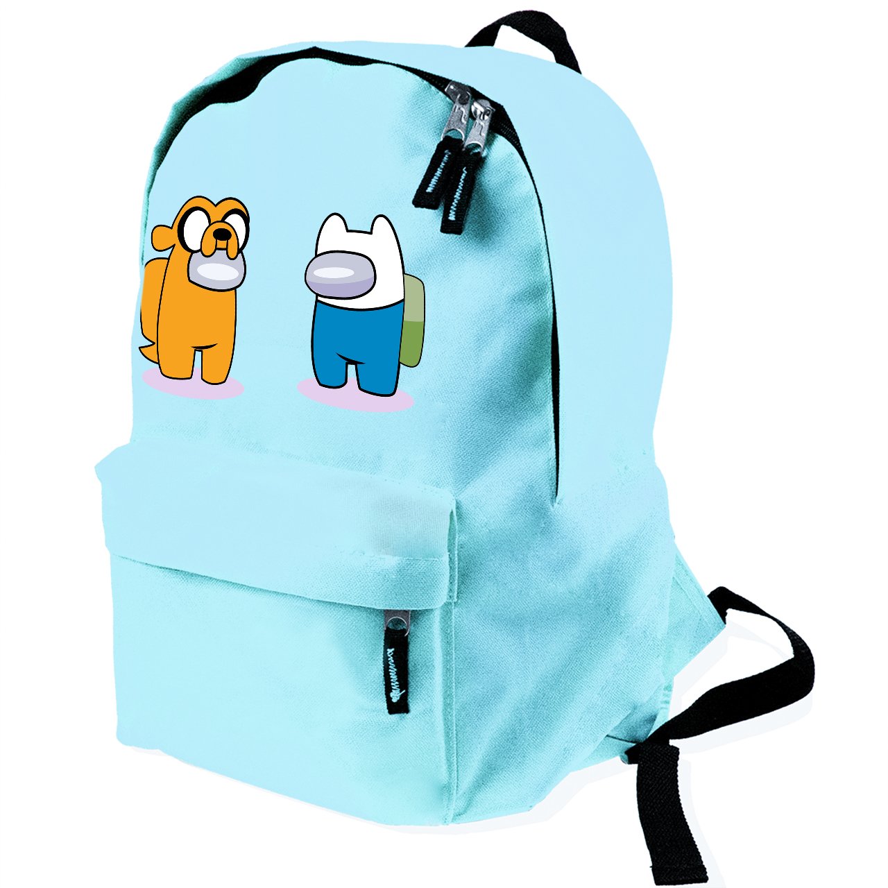 Рюкзак дитячий Among Us Adventure Time Finn & Jake Блакитний (9263-2414-SK)