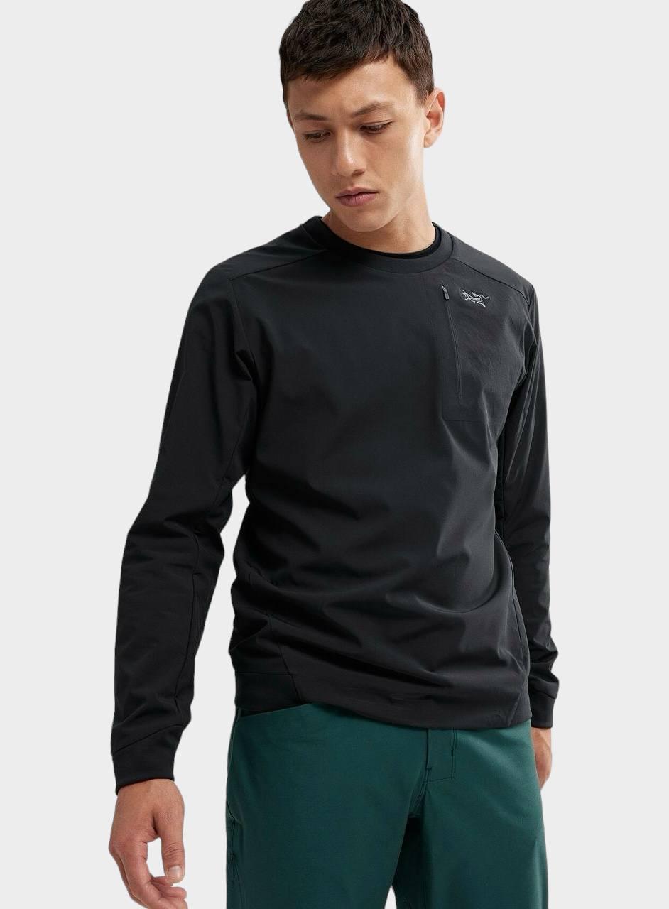 Світшот чоловічий Arcteryx Proton Crew Neck Pullover Men's L (X000006675-Black-L) - фото 1