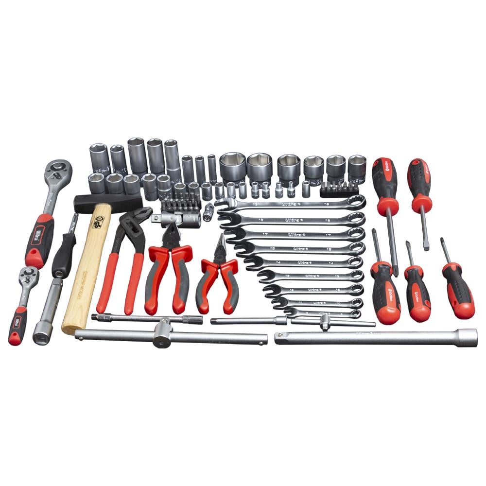 Набір інструментів Ultra CrV 1/4" 1/2" 80 шт. (6001112) - фото 4