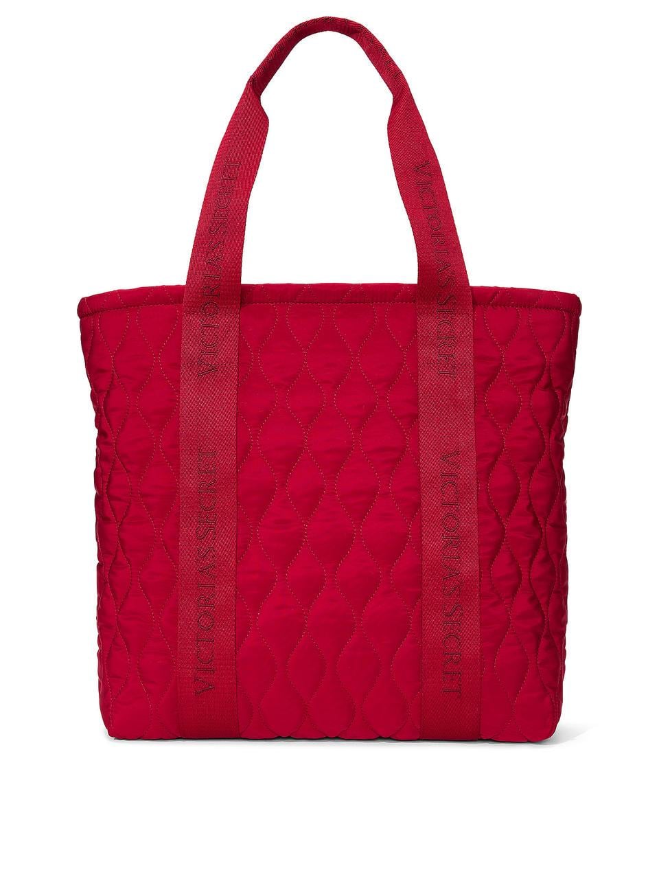 Жіноча сумка шопер Victoria's Secret VS Quilted Tote Bag (191967821635)