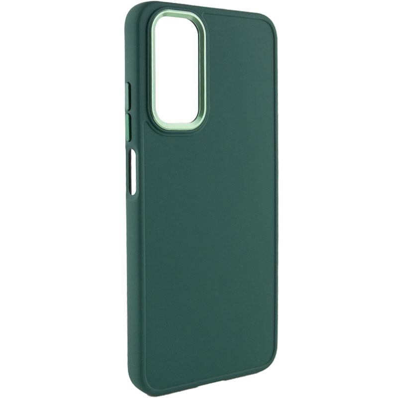 Протиударний TPU чохол Bonbon Metal Style для Samsung Galaxy A05s Зелений / Army green