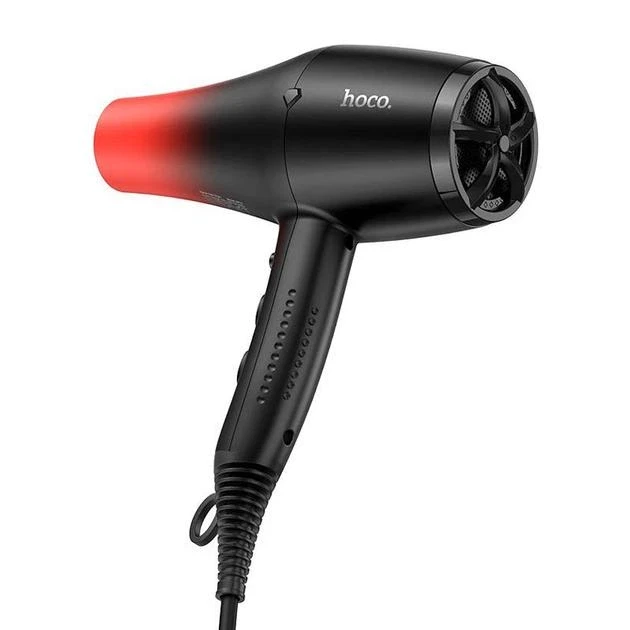 Фен для волосся Hoco HP15 Hot and cold air hair dryer Червоний (2845155143)