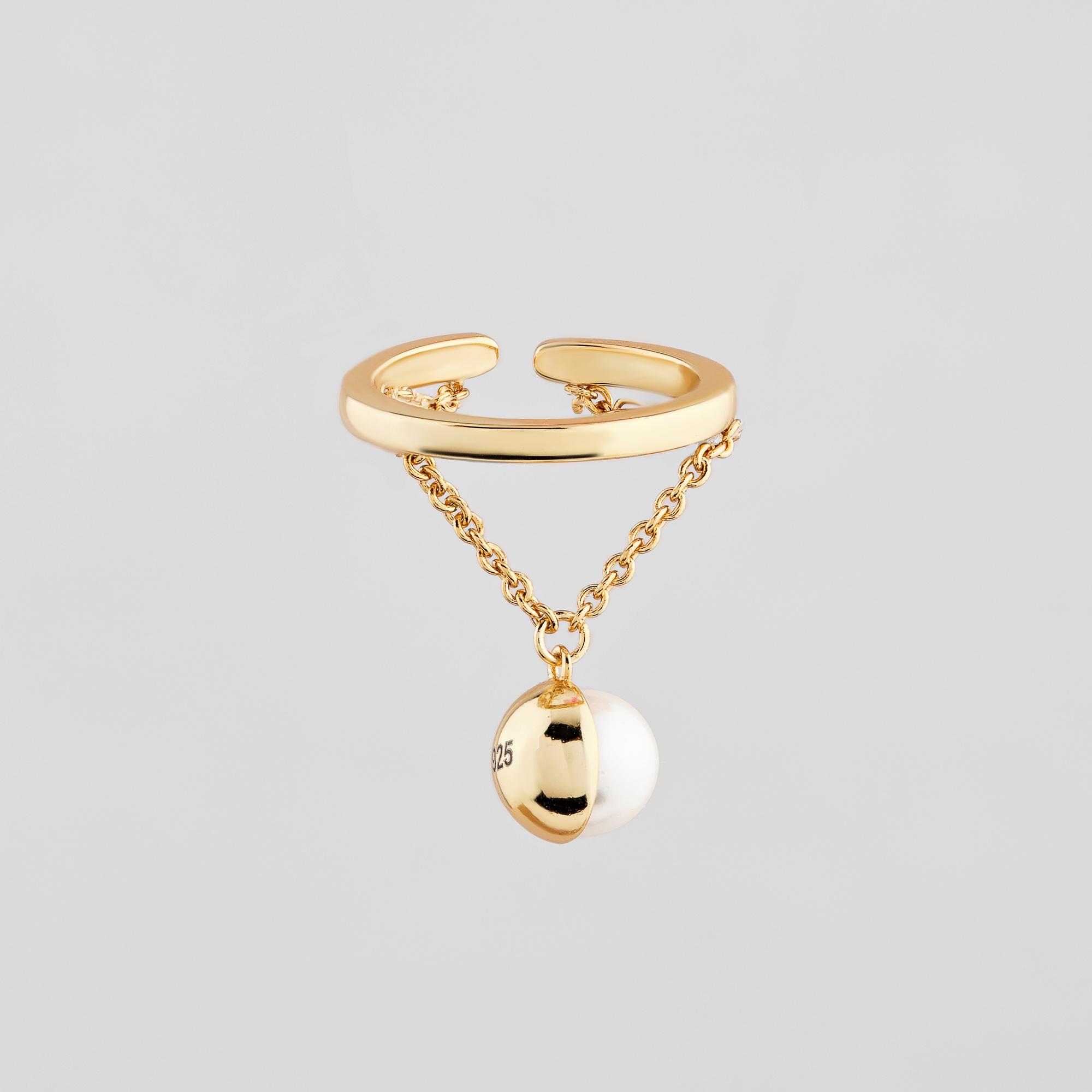 Серебряное кольцо Minimal Сила Стихии (DSR6533)