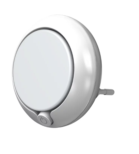 Ночник Osram LUNETTA Round 0,30W 230V 3lm 3000K 71х60 мм с датчиком освещенности в розетку (4099854530616)