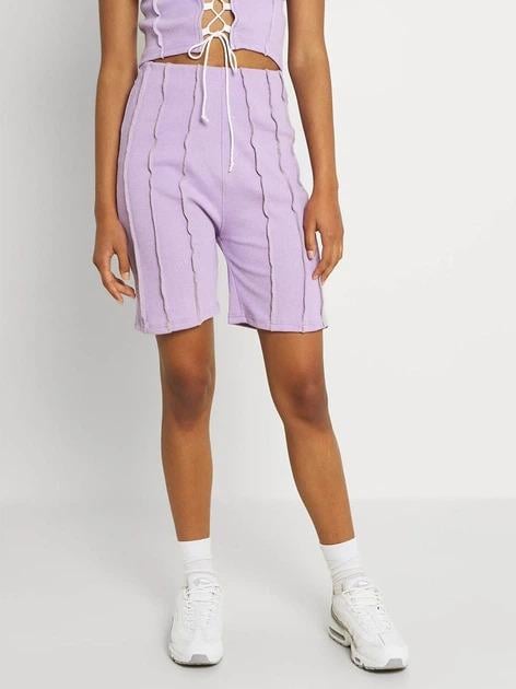 Шорты Missguided CL114189 р. 36 Сиреневый Шорты Missguided CL114189 р. 36 Сиреневый