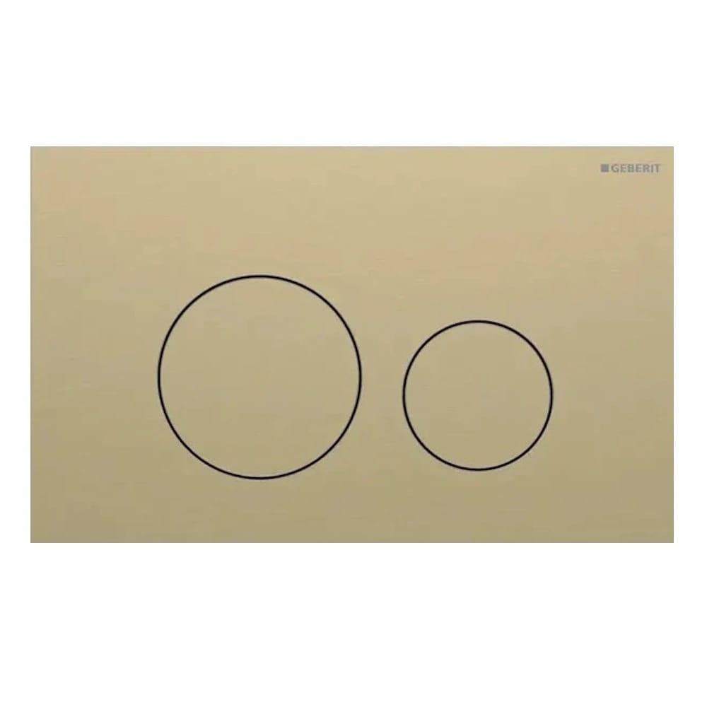 Кнопка смыва Geberit Sigma 40 Round круглая Золотой матовый (115.628.QF.1)