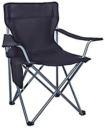 Кресло туристическое раскладное Lesko S5432 50x43x90 см Black (1386948)